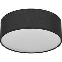 OSRAM Plafonnier ORBIS PARIS 300mm, noir, culot E27, peut être équipé d'une ampoule connectée, de haute qualité, design moderne, avec abat-jour en