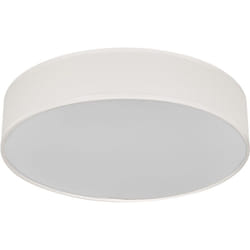 Plafonnier orbis paris 400mm, beige, culot 2xE27, peut être équipé d'une ampoule connectée, de haute qualité, design moderne, avec abat-jour en