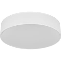 Plafonnier orbis paris 400mm, blanc, culot 2xE27, peut être équipé d'une ampoule connectée, de haute qualité, design moderne, avec abat-jour en