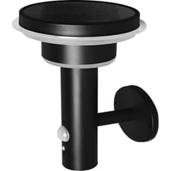 Endura style, luminaire extérieur solaire Noir, Acier inoxydable, IP44, Capteur de mouvement et de lumière du jour, Alimentation solaire, Idéal pour