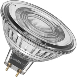 Réflecteur led Osram Superstar MR16 50 à intensité variable, blanc neutre 4 000 k, 6,1 w, GU5.3, 36°, 621 lm, 25 000 h, basse tension, pour éclairage