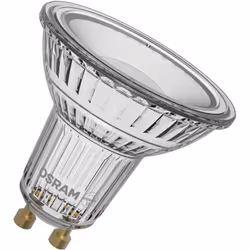 Le spot LED OSRAM Superstar PAR16 80 120° est dimmable et offre 6,9 watts, 650 lumens et une lumière blanc chaud de 2700 Kelv ...
