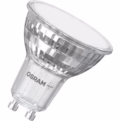 L'OSRAM LED Spot Star PAR16 80 120° offre 5,6 watts, 620 lumens et une température de couleur blanc neutre de 4 000 Kelvin po ...