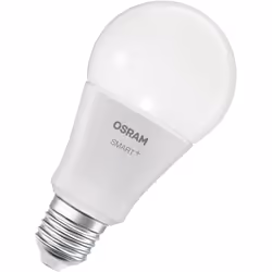 La lampe LED OSRAM SMART+ Matter A100 offre un contrôle intelligent de la lumière dans une forme d'ampoule puissante. Avec RG ...
