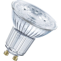 Smart Zigbee Réflecteur PAR16 transparent en verre sans plomb, 4.7W gradable avec culot GU10, protection IP20, pour usage privé et professionnel