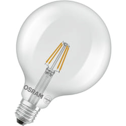 Lampe led Osram Star Globe G125 40 Filament, 2700 k blanc chaud, 3,4 w, E27, transparente, 470 lm, 15 000 h, pour luminaires suspendus, grande forme