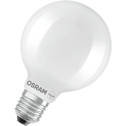 Lampe led Osram Star Globe G95 60 Filament, 2700 k blanc chaud, 5,9 w, E27, dépolie, 806 lm, 15 000 h, pour luminaires suspendus, forme sphérique,