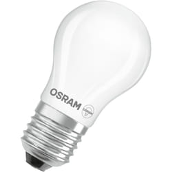 Lampe led Osram Star Globe P25 Filament, 2700 k blanc chaud, 1,8 w, E27, dépolie, 250 lm, pour lampes de table, lampes décoratives, non éblouissante,
