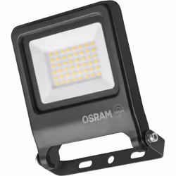 Ce projecteur LED OSRAM ENDURA FLOOD PC de 30 W produit une puissance de 3 000 lumens pour les grandes surfaces. Son boîtier  ...