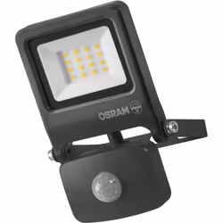 Le projecteur LED OSRAM ENDURA FLOOD PC 10 W avec capteur offre un éclairage intelligent. Son boîtier IP44 est fabriqué en al ...