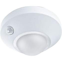 Nightlux Ceiling, Blanc, Détecteur de mouvement, IP20, Fonctionne sur piles, Blanc froid 4000K, Idéal pour les couloirs, les escaliers et les