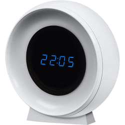 Montre numérique et veilleuse nightlux avec capteur 0,3 w 5 lm sur batterie, câble usb, changement de couleur pour la lumière blanche,uniquement pour