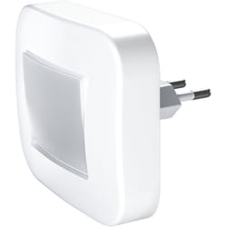 Osram - Veilleuse inclinable, capteur de lumière du jour, 3000K, 3lm, 0,2W, plug-and-play, blanche, pour chambres d'enfants et espaces de vie