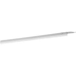 Switch Batten réglette led mince avec interrupteur intégré 600 mm 8W 3000K blanc, chaînable pour bandes lumineuses sans couture, protection IP20,