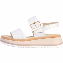 Sandales Compensées Cuir Gabor Flecht Twist Nappa