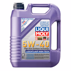 LIQUI MOLY 5W-40, 5 L, 5W-40, Eté/hiver, Voiture, Diesel/Essence, Moteur diesel, Moteur à essence