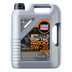 Huile moteur légère haute technologie Top Tec 4200 5W30 5L Liqui Moly