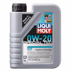Huile moteur; LIQUI MOLY; Special Tec V; 0W-20 1 Huile synthétique; pour VOLVO; P003747