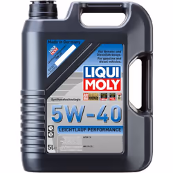Huile moteur antifriction performance 5W-40 5L Liqui Moly Pour véhicules essence et diesel avec ou sans FAP, y compris les te ...
