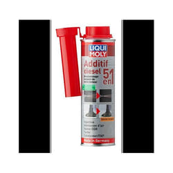 Décrassant et Décalaminant 5 en 1 Diesel - LIQUIMOLY Décalaminage complet de votre moteur/Idéal Avant Contrôle Technique - Additif