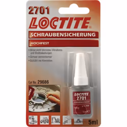 La rétention de vis à haute résistance Loctite 2701 • Pour un verrouillage permanent et étanchéité des assemblages filetés •  ...