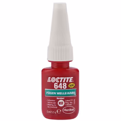 Loctite 648, Gel, Adhésif acryclique, Bouteille, 0,5 ml