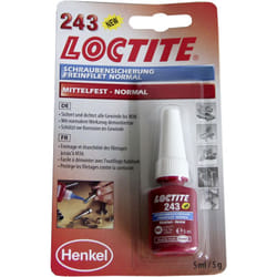 Loctite - 243 1370555 Frein filet Résistance: moyen 5 ml C58260