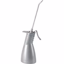 Métal de pot d'injection d'huile • Récipient Zindruckguss • Pompe en laiton simple effet avec deux robinets à boisseau sphéri ...