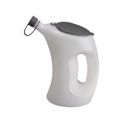 Godet de mesure à couvercle, Volume : 1,0 l - Récipient en polyéthylène - Résistant à l'huile, l'essence et l'acide - Couverc ...