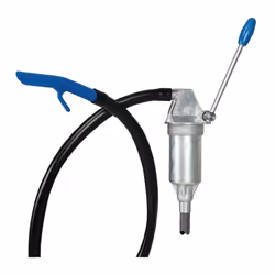 avec effet de levier Filetage : G 2" avec tube d'aspiration en plastique, tuyau en PVC et coude de sortie du tuyau en plastiq ...