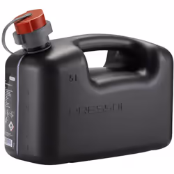 Informations techniques Contenance : 5 l Couleur : noir Bidon de carburant avec fenêtre de vision et échelle - 5 l Le bidon d ...