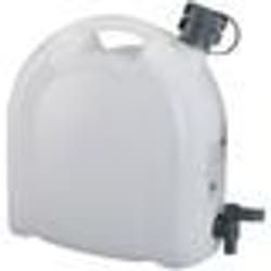 Jerrican - Pressol - 10L avec robinet et tuyau - Blanc - Adulte - Mixte - Camping - Multisport