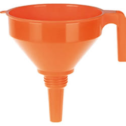PRESSOL Entonnoir polyéthylène avec tamis et rebord Ø 200mm 2,9l