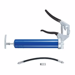 Bleu avec raccordement M 10 x 1 · Avec mamelon de remplissage · Embout hydraulique et tuyau métallique · D’un transport de gr ...