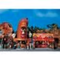 Modélisme fête foraine HO - FALLER - 2 stands de foire - Hot-Dog-Man et Power-Ball - Echelle HO 1/87