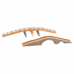 FALLER 120526, HO (1:87), Gris, Bois
