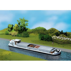 Modélisme - FALLER - Chaland avec cabine dhabitation - Coque plate - Echelle HO 1/87