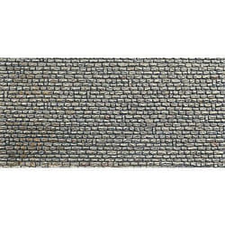 Modélisme - FALLER - Plaque de mur : Pierre naturelle - Accessoires de décor HO - Dimensions 25 x 12.5 cm