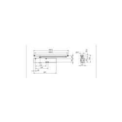 Ferme-porte TS 5000 blanc 9010