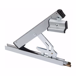 Compas pour OL90 avec palier d'accrochage GEZE - Course 170 mm - EV1 - Argent - 30373