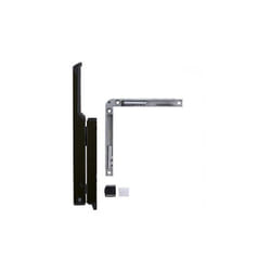 Ferme-imposte à tringle rigide boite base OL90/95 + renvoi - noir Geze
