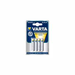 Varta 05703, Batterie rechargeable, AAA, Hybrides nickel-métal (NiMH), 1,2 V, 4 pièce(s), 1000 mAh