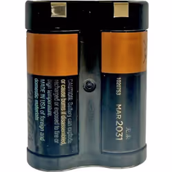 Informations techniques Capacité (mAh, Ah) : 1400 mAh Comparatifs piles/accus : EL2CR5, KL2CR5, EL2CR5BP, RL2CR5, DL245, DL34 ...