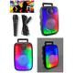Enceinte Portable Bluetooth - MSD - FIRE02 - 150W - LED RGB - Microphone Dynamique