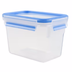 Tefal K30213, Boîte, Rectangulaire, 1,1 L, Bleu, Transparent, Plastique, Allemagne