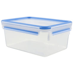 Tefal K30220 boîte hermétique alimentaire Rectangulaire 3,7 L Bleu, Transparent 1 pièce(s)
