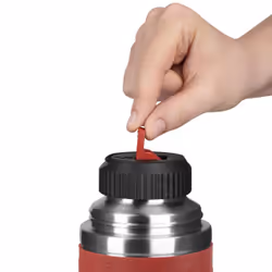 Tefal K30684 thermos 1 L Rouge, Acier inoxydable