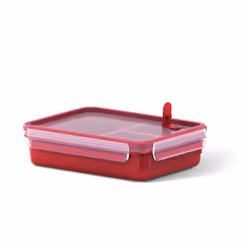 Tefal K31024, Boîte de rangement alimentaire, Enfant, Rouge, Transparent, Allemagne, 361 g, 163 mm