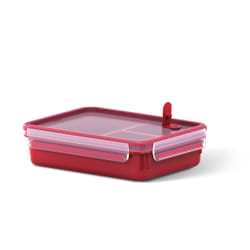 Tefal K31024 gamelle Boîte de rangement alimentaire Rouge, Transparent