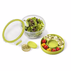Tefal K31001 Boîte de rangement alimentaire 1 L Vert, Transparent - Vue supplémentaire 4